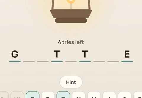 Word Play: a word puzzle with no clock